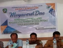 Desa Lewotobi Gelar Mudes RKPDes Tahun  2023