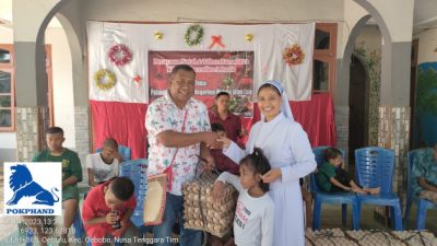 HUT 50 PDI Perjuangan, Patris Lali Wolo Berbagi Kasih dengan Sejumlah  Panti Asuhan di Kota Kupang