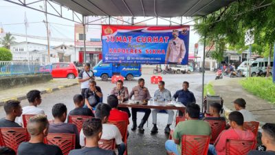 Hadiri Jumat Curhat Polres Sikka, Jasa Raharja Beri Pemahaman Tentang Perlindungan Dasar Kecelakaan.