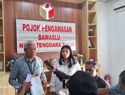 Ada Indikasi Dugaan Money Politik Tim Hukum Paket SIAGA Resmi Laporkan Ke Bawaslu NTT