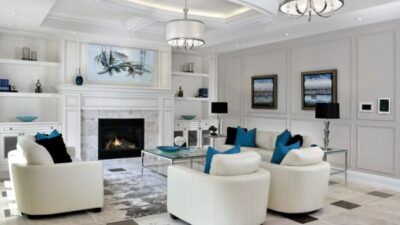 Living room white modern furniture custom marble rooms elegant interior fireplaces ideas vertex management project grey chairs look house floor