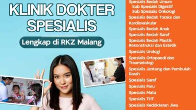 Jadwal dokter spesialis di rumah sakit Malang