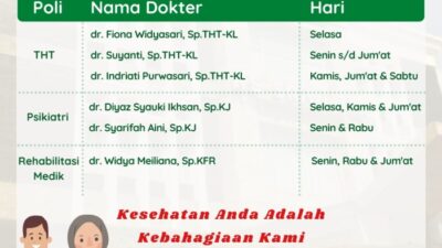 Jadwal Dokter Umum di Rumah Sakit Padang