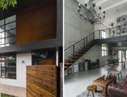 Desain Rumah Industrial Minimalis dan Fungsional