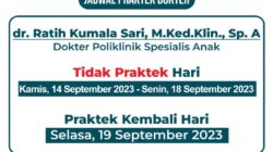 Jadwal Praktek Dokter Umum di Padang 2024