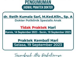 Jadwal Praktek Dokter Umum di Padang 2024