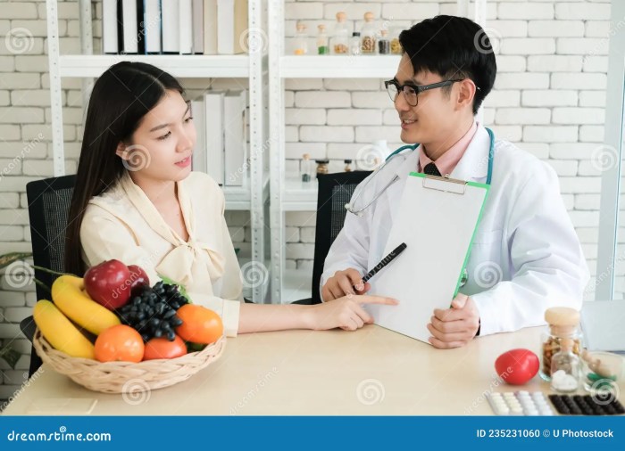 Asian nutritionist diet doctor writing plan young eating preview