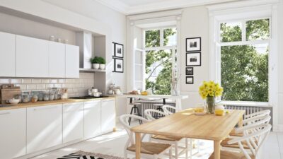 Scandinavian kitchen ideas modern white wood cabinets cabinet floors affordable chic easy rustic